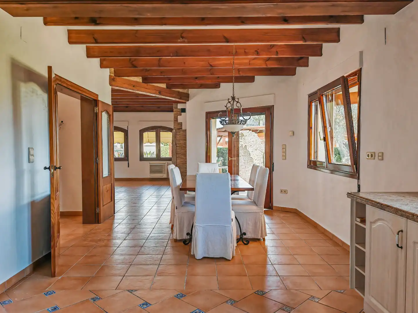 Dining room of Houses for sale in Dénia  with Air Conditioner, Heating and Private garden