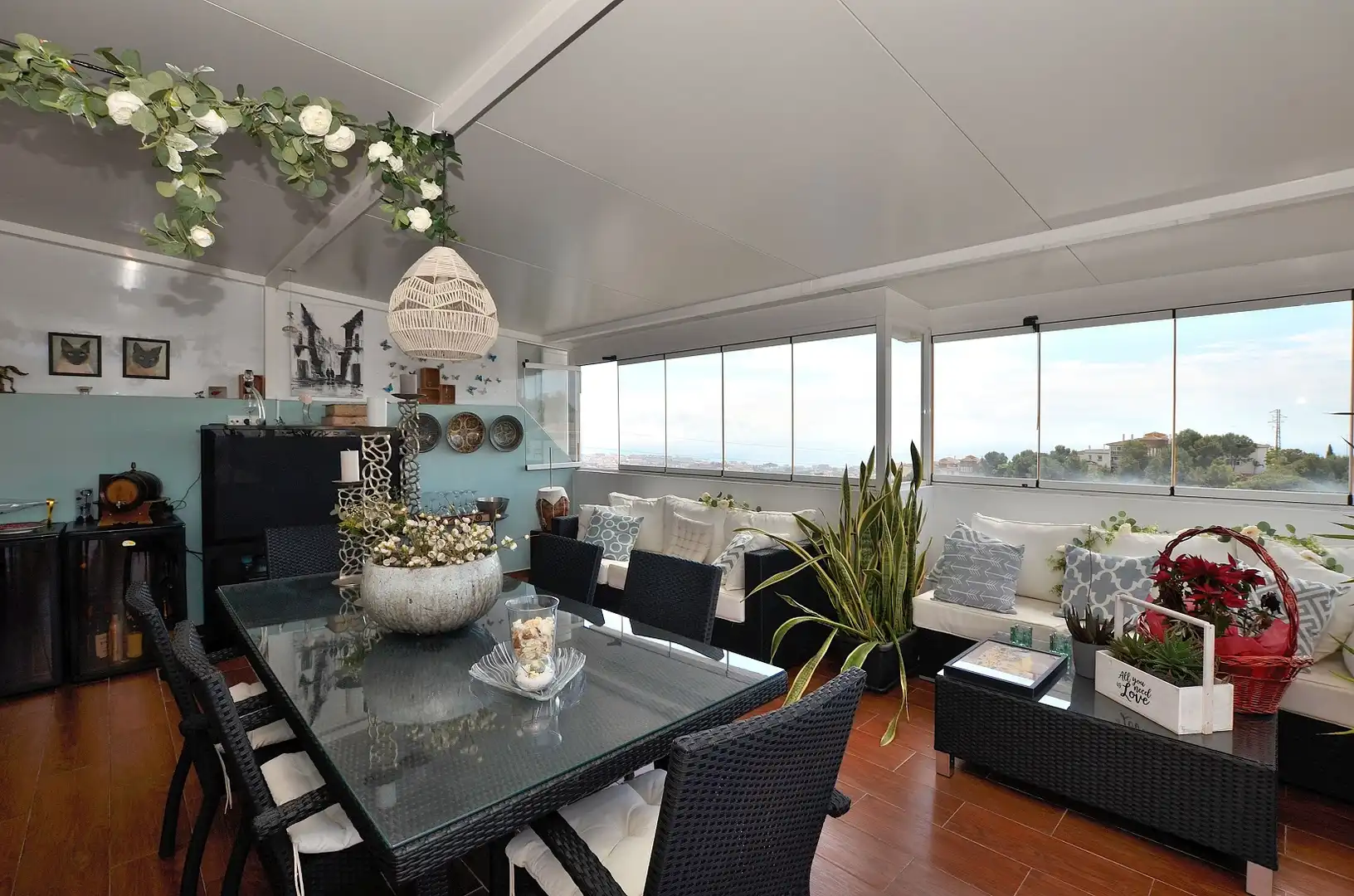 Terrace of Attic for sale in Benalmádena  with Air Conditioner, Parquet flooring and Terrace