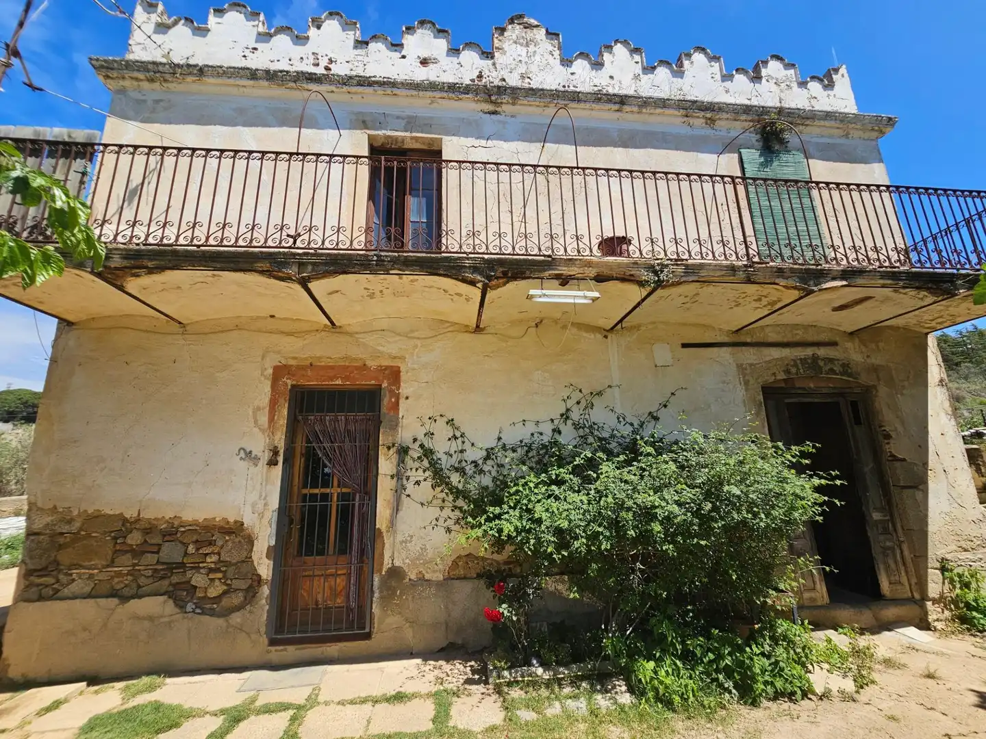 Vista exterior de Finca rústica en venta en Canet de Mar con Jardín privado