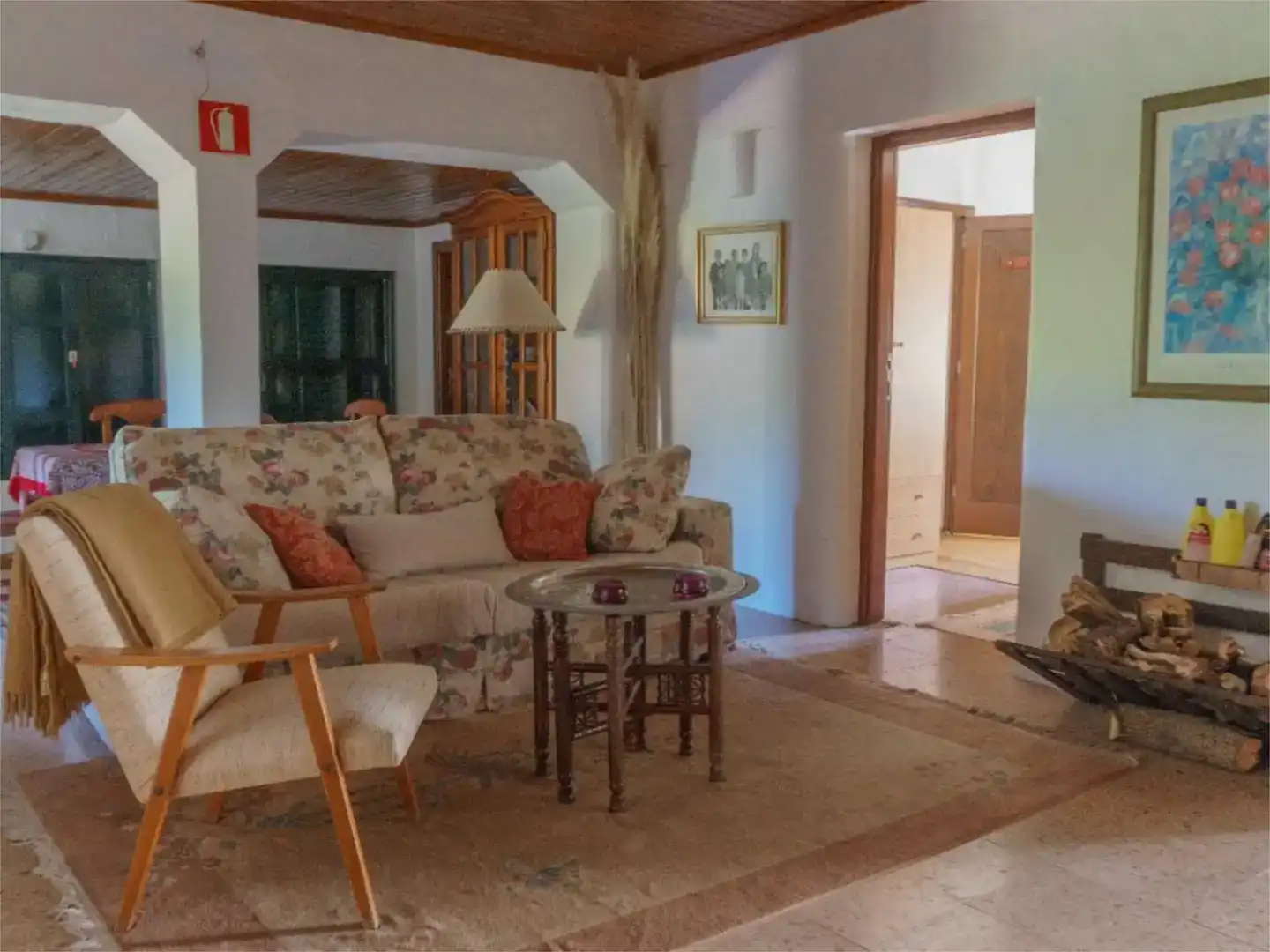 Sala d'estar de Finca rústica en venda en Moya (Las Palmas)