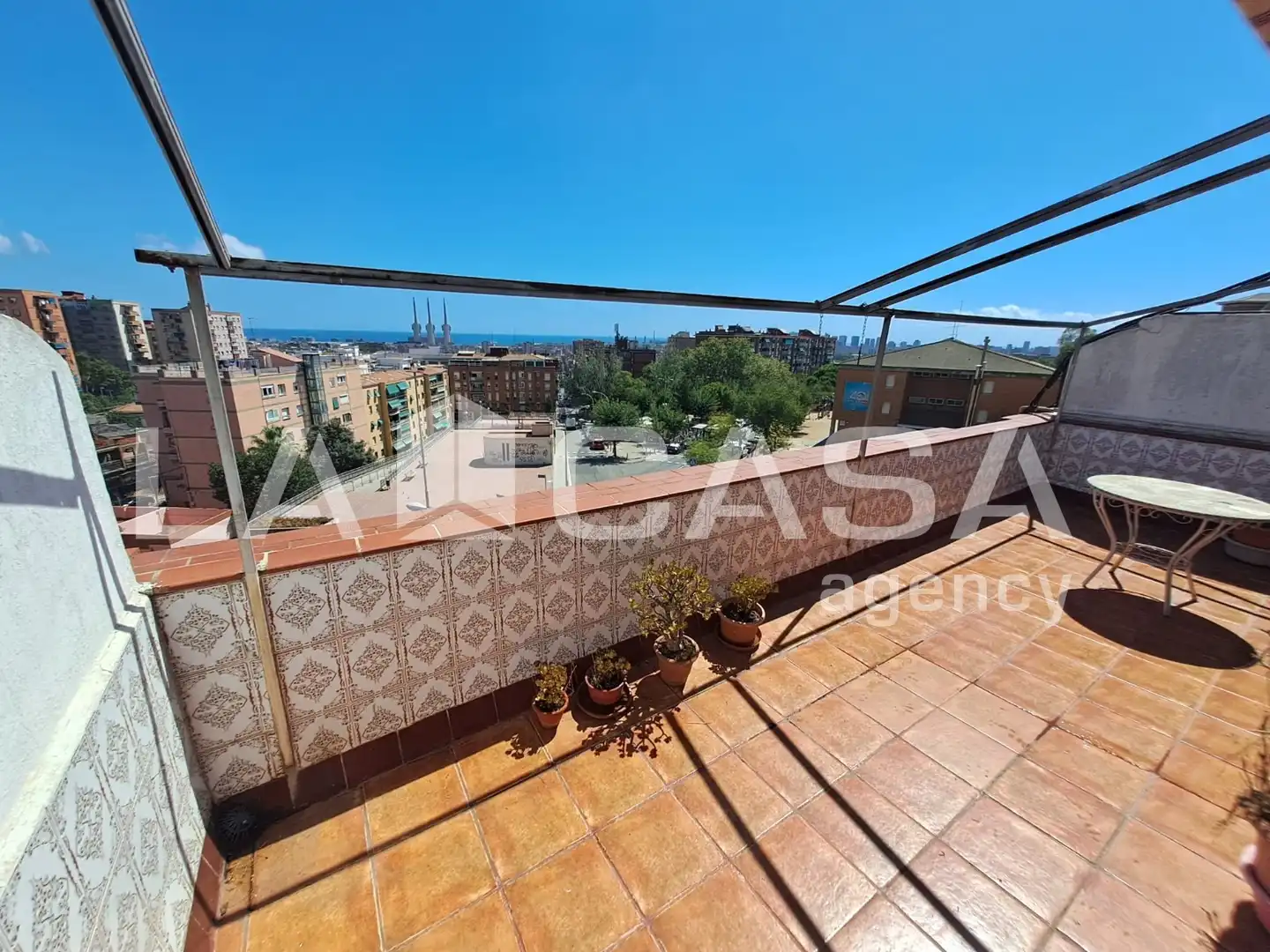 Terraza de Ático en venta en Santa Coloma de Gramenet con Terraza