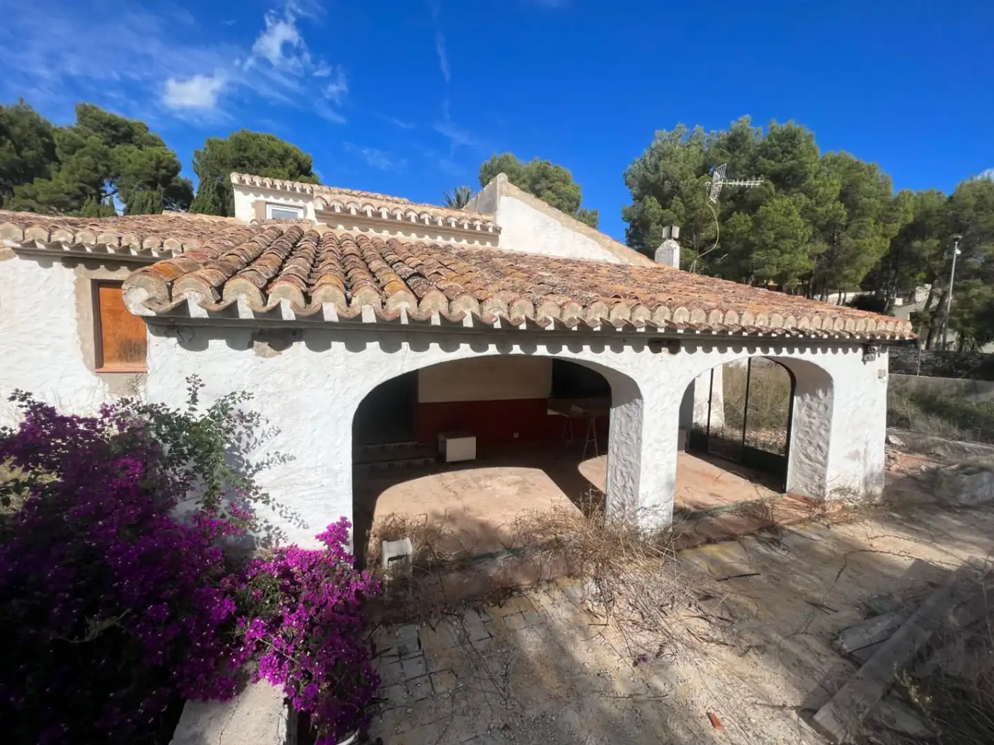 Exterior view of Houses for sale in Jávea / Xàbia  with Air Conditioner, Heating and Terrace