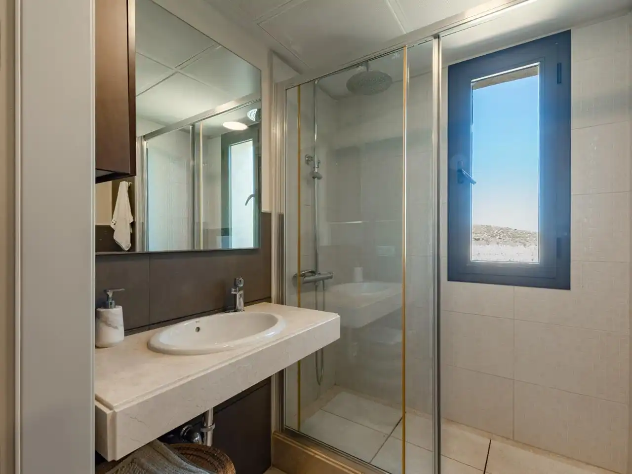 Bathroom of Apartments for sale in Vera  with Air Conditioner, Terrace and Storage room