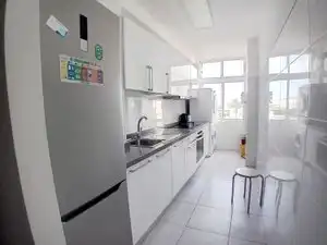Cocina de Piso de alquiler en Las Palmas de Gran Canaria con Amueblado, Horno y Lavadora