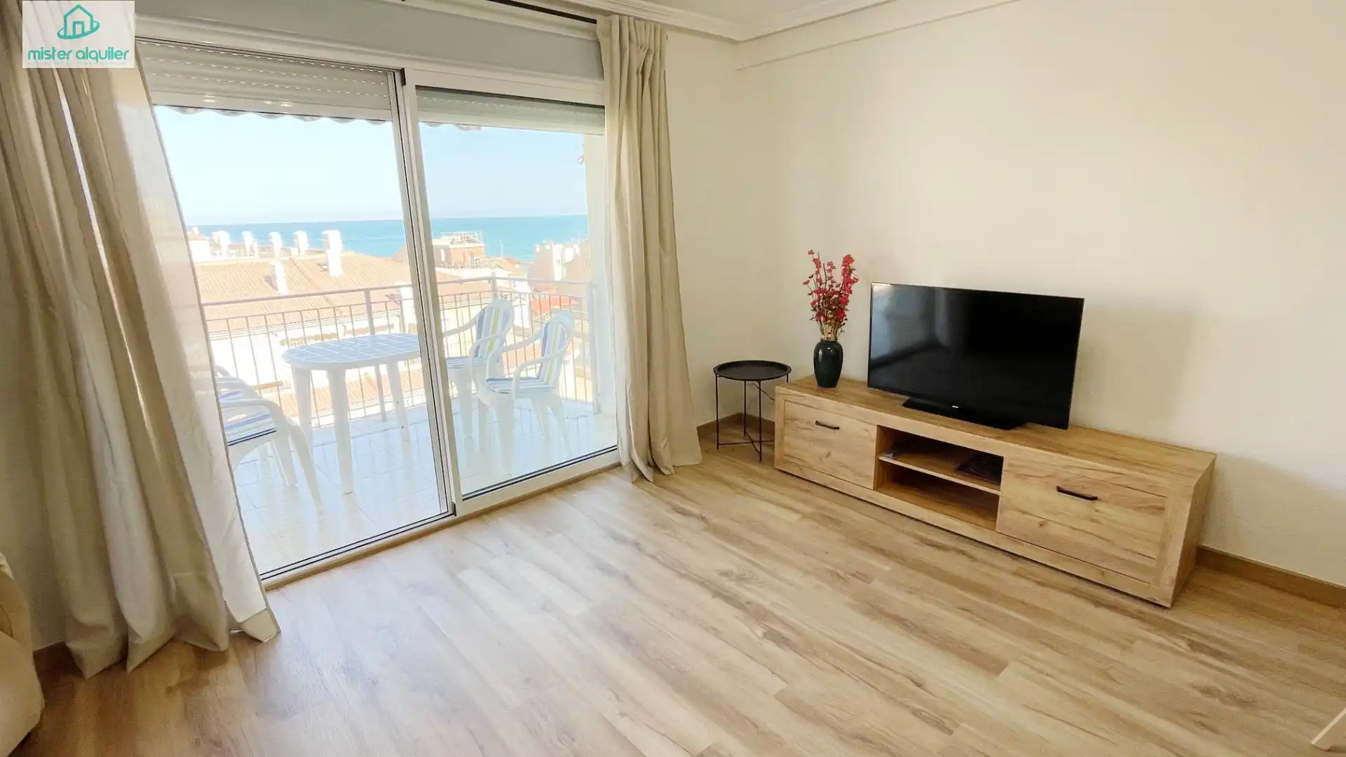Living room of Apartments for rent in El Campello  with Air Conditioner, Heating and Furnished
