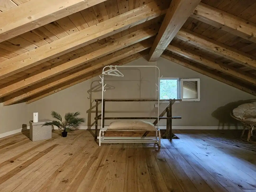 Dormitori de Casa o xalet de lloguer en Galdakao amb Calefacció, Jardí privat i Terrassa