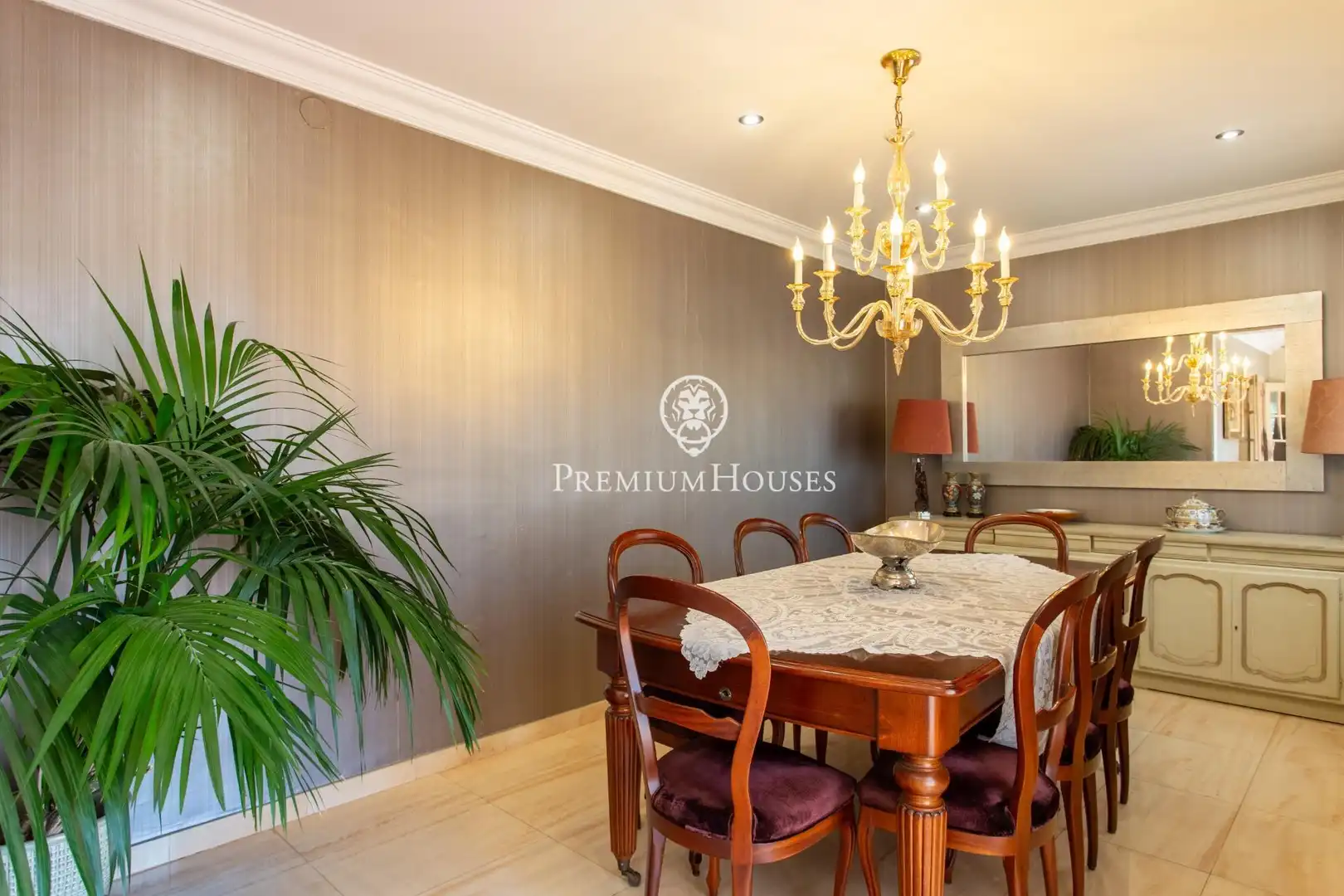 Comedor de Casa o chalet en venta en Vallromanes con Calefacción, Jardín privado y Terraza