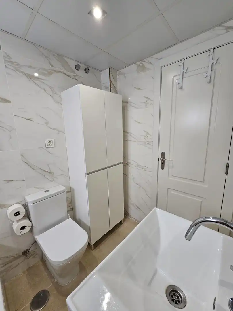 Bathroom of Flat for rent in Mijas  with Terrace, Balcony and Community pool