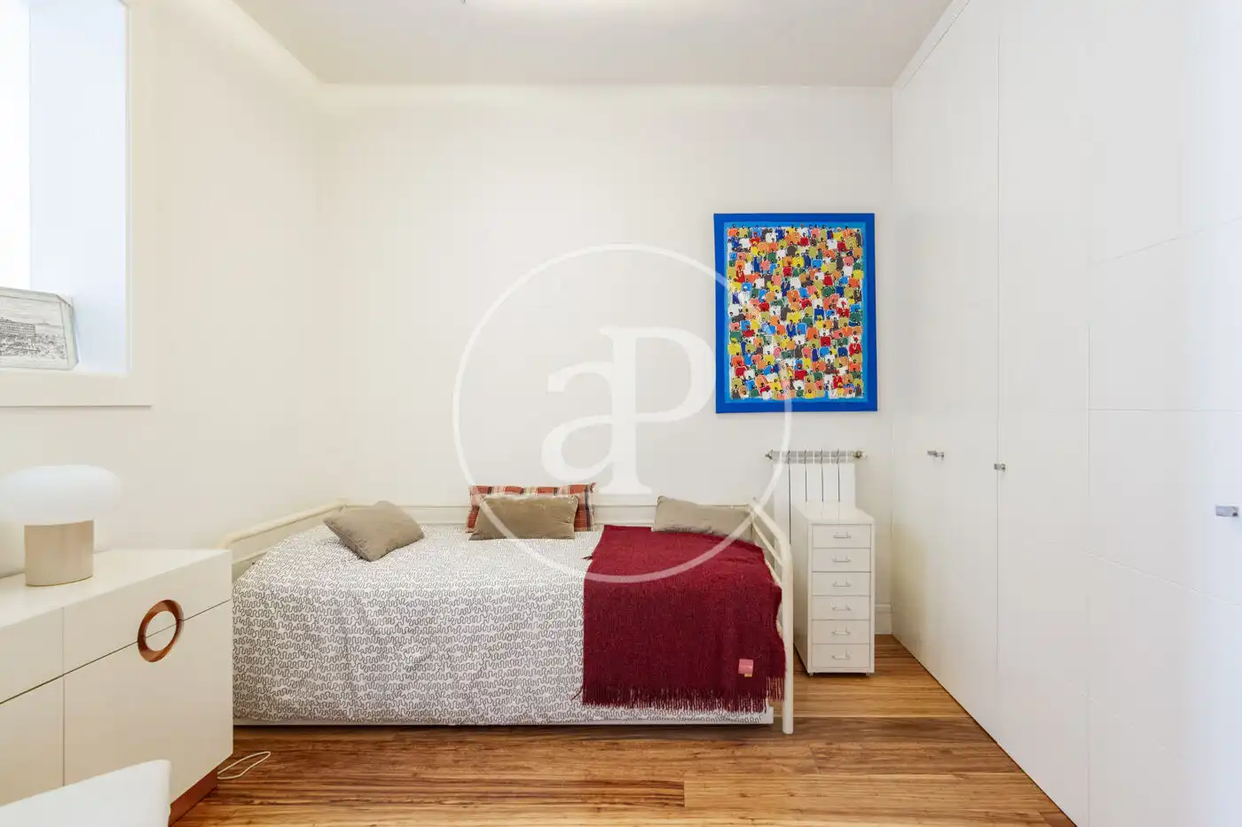 Schlafzimmer von Wohnung zum Verkauf in Madrid mit Klimaanlage, Heizung und Balkon