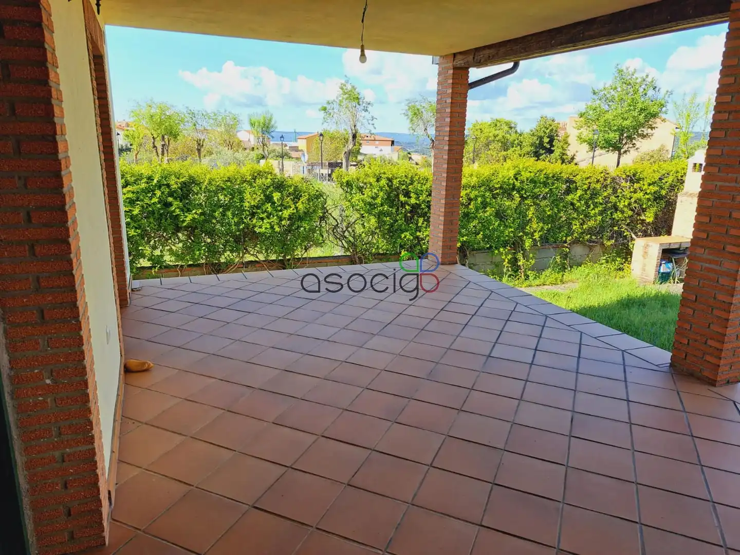 Terraza de Casa o chalet en venta en Solanillos del Extremo con Calefacción, Trastero y Piscina