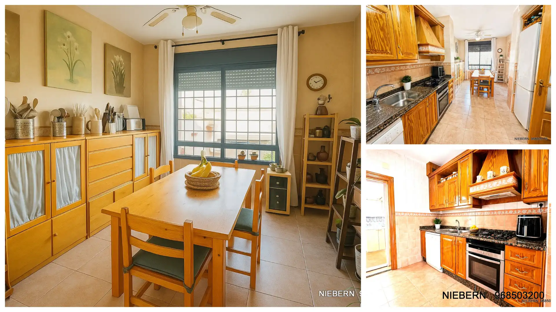 Cocina de Casa o chalet en venta en Cartagena con Aire acondicionado, Calefacción y Jardín privado