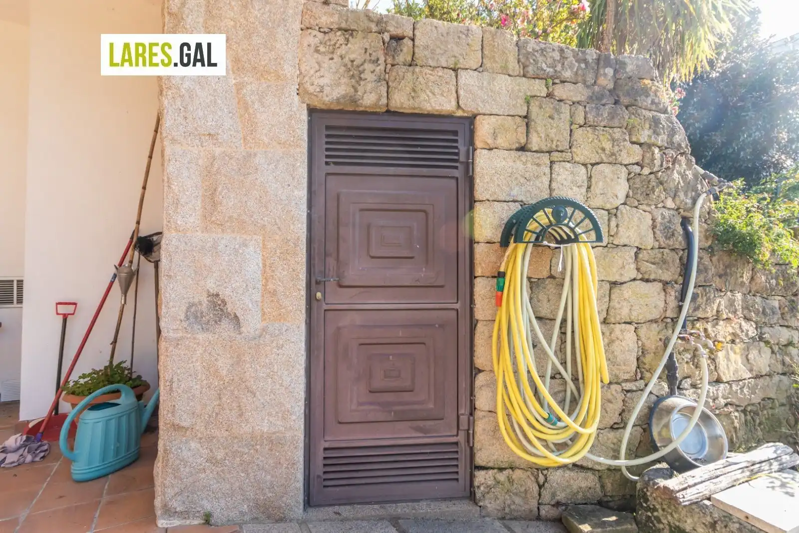 Jardí de Casa o xalet de lloguer en Moaña amb Calefacció, Terrassa i Moblat