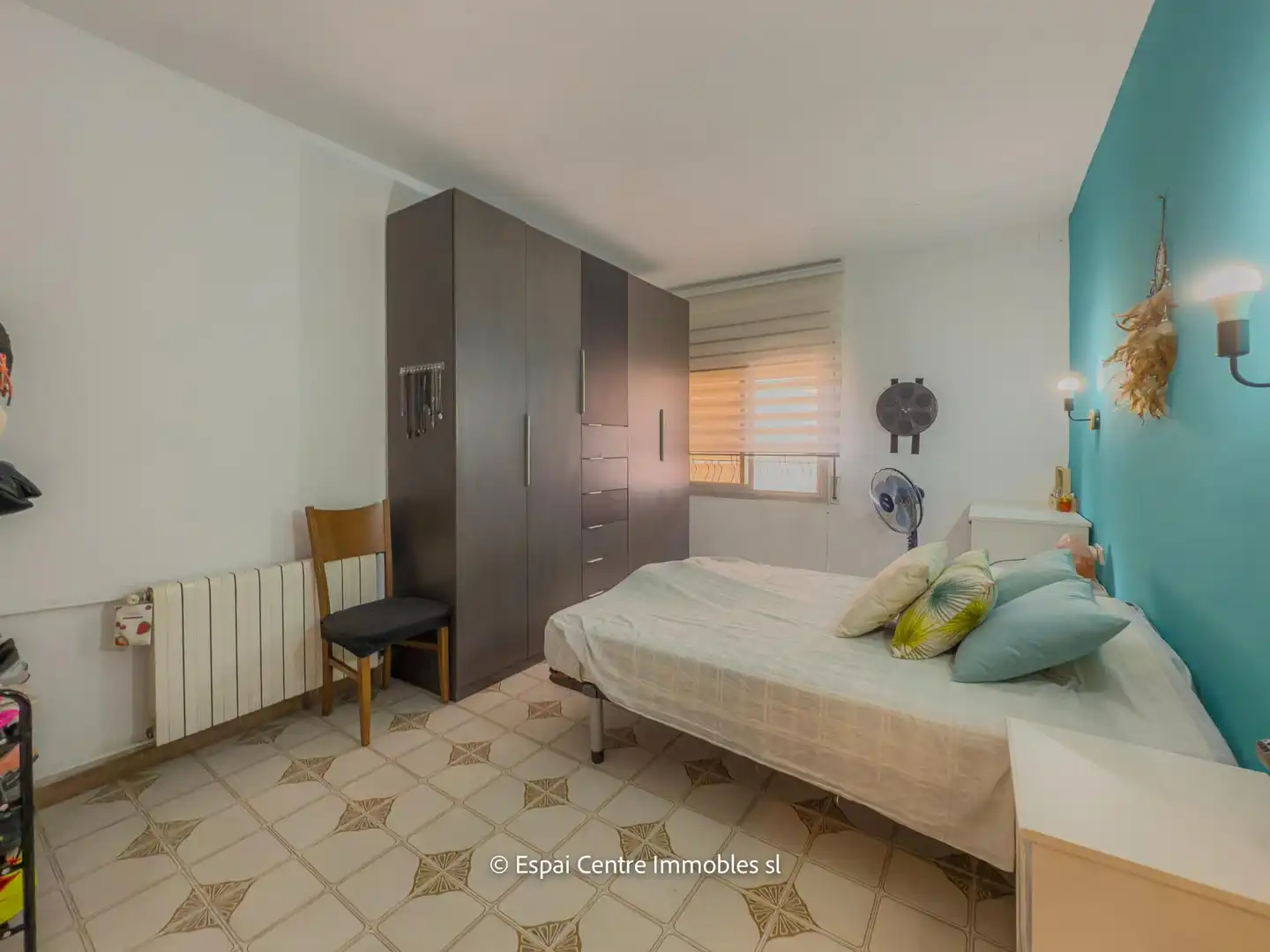 Schlafzimmer von Einfamilien-Reihenhaus zum Verkauf in Terrassa mit Heizung und Terrasse