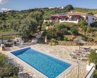 Piscina de Casa o xalet en venda en Alozaina amb Aire condicionat, Jardí privat i Piscina