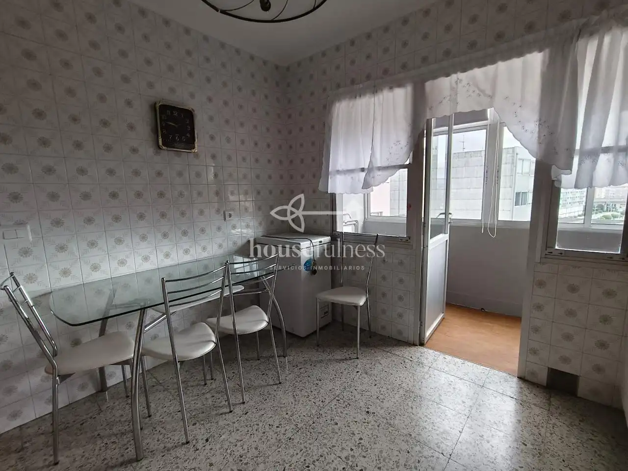 Kitchen of Flat for sale in Narón  with Storage room and Furnished