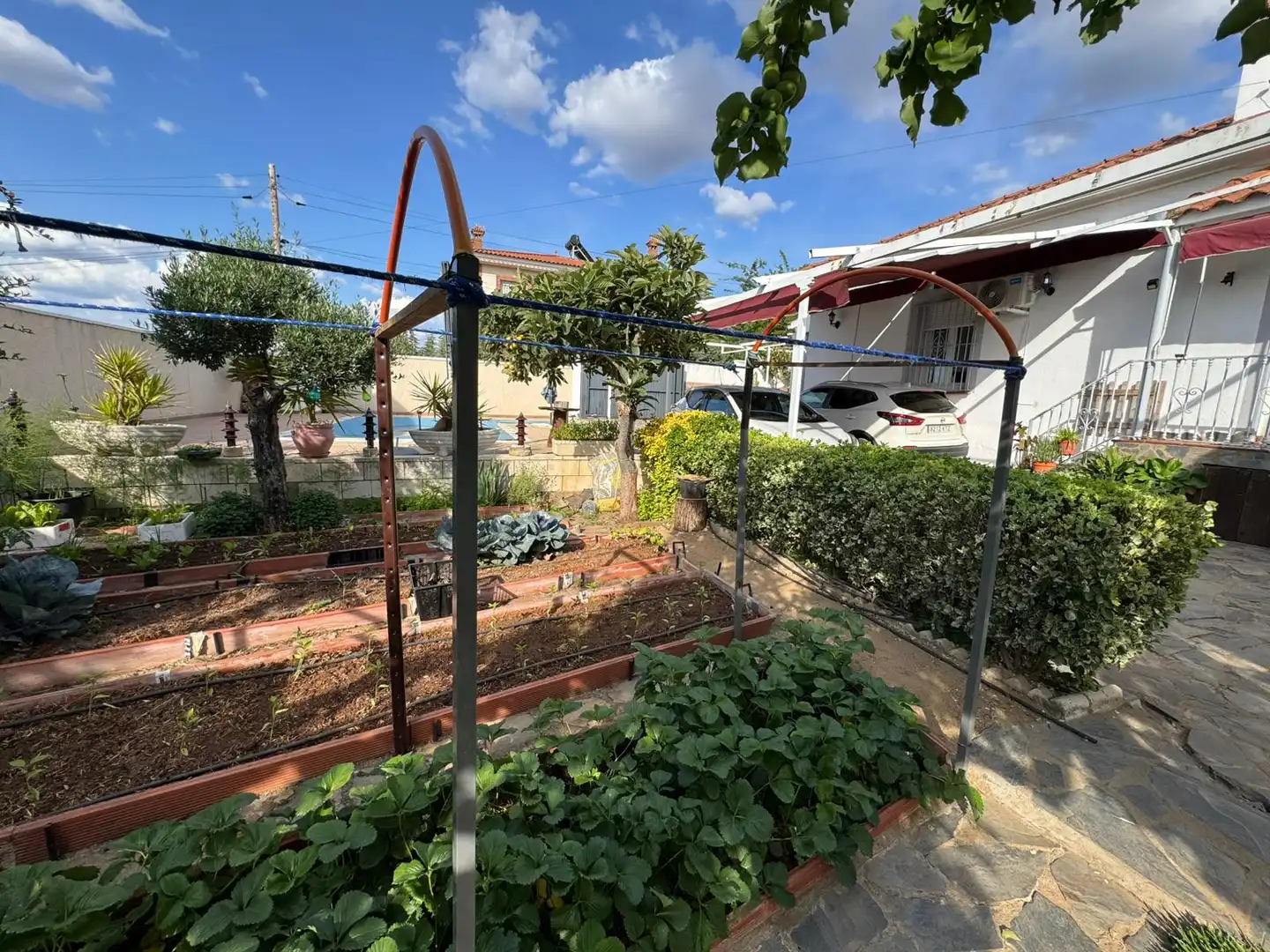 Jardí de Casa o xalet en venda en Mérida amb Calefacció, Traster i Piscina