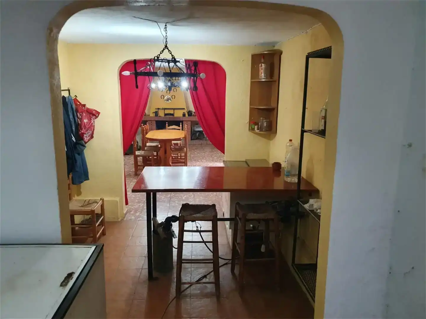 Cuina de Finca rústica en venda en La Carolina amb Piscina, Moblat i Forn