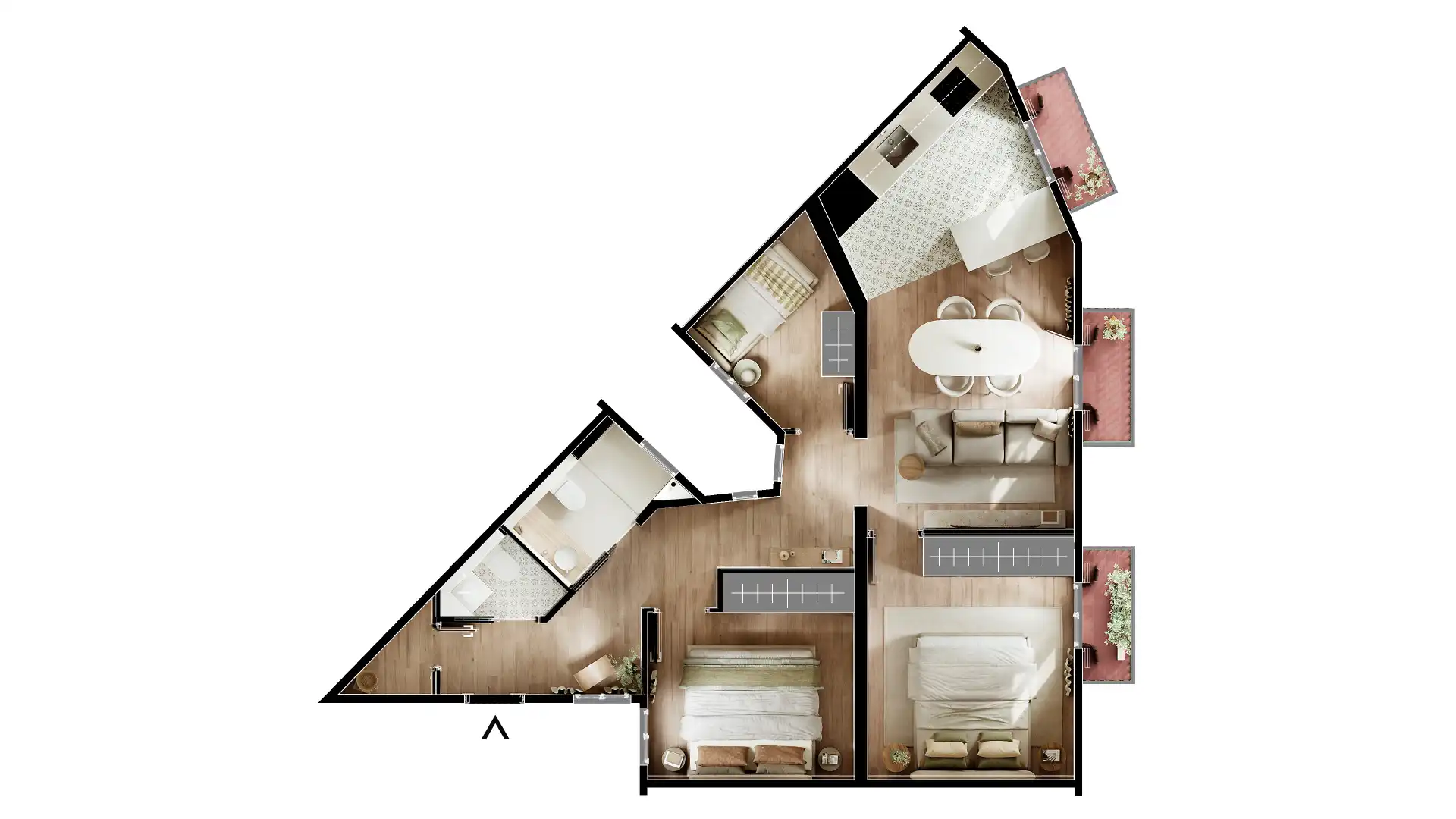 Piso en venta en Barcelona con Aire acondicionado, Calefacción y Balcón
