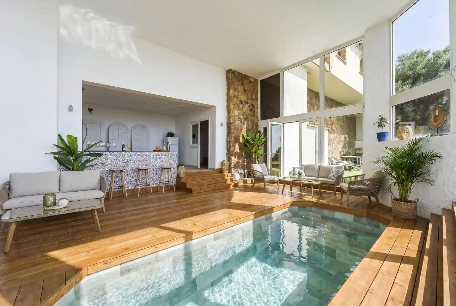 Piscina de Casa o xalet en venda en Lloret de Mar amb Aire condicionat, Terrassa i Traster