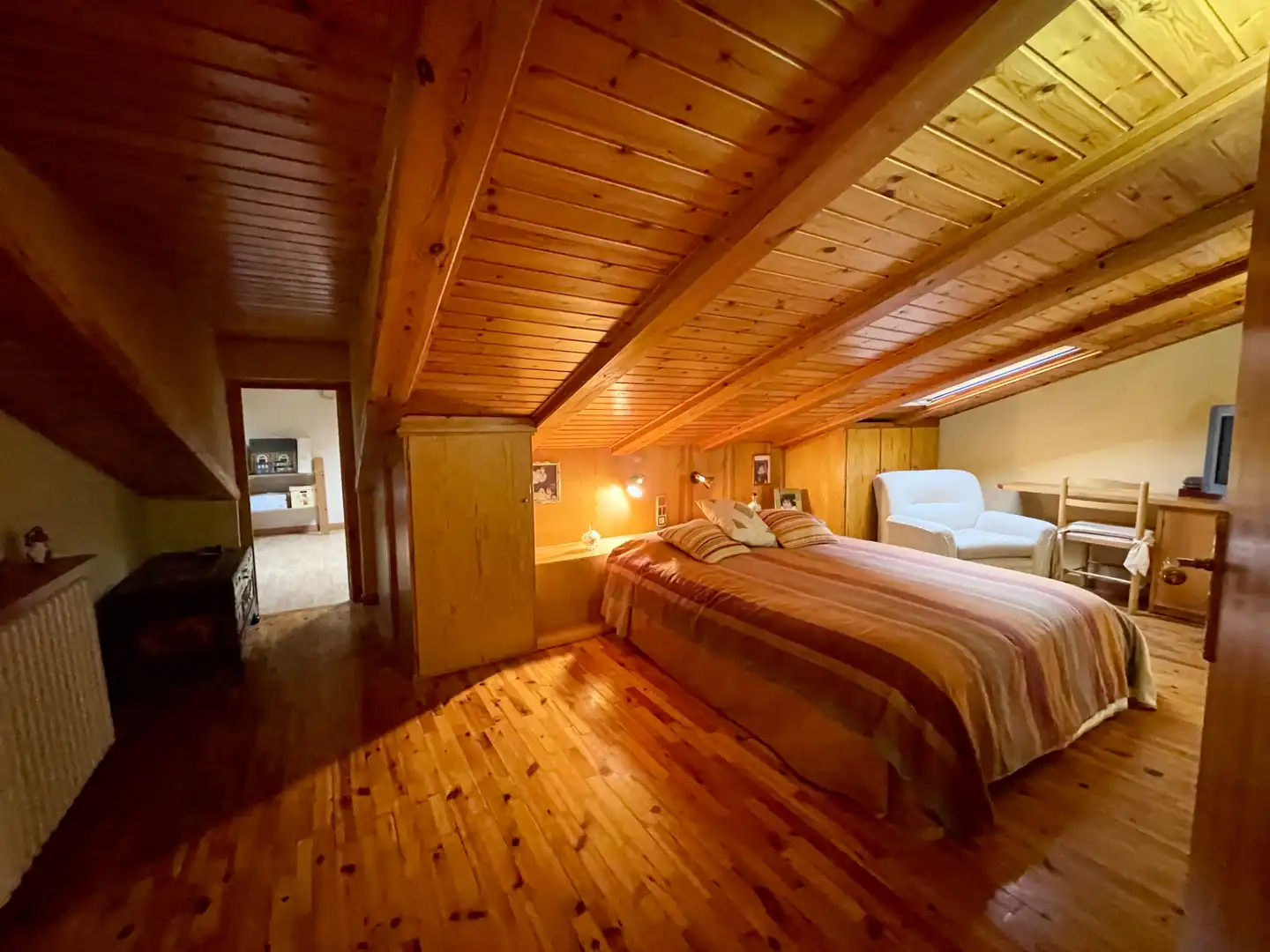Habitación de Casa o chalet en venta en Sant Pau de Segúries con Aire acondicionado, Jardín privado y Terraza