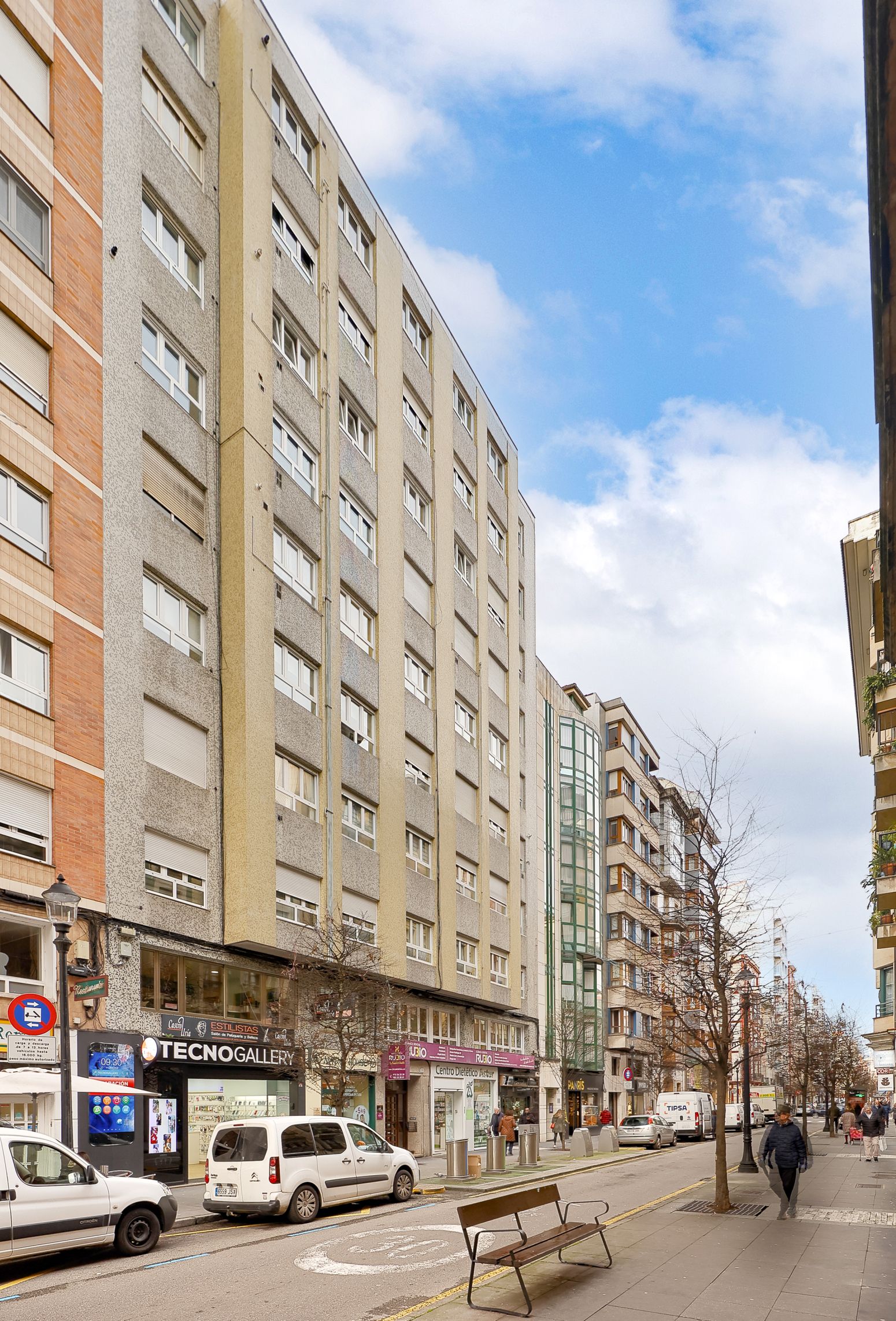 Exterior view of Flat for sale in Gijón   with Heating