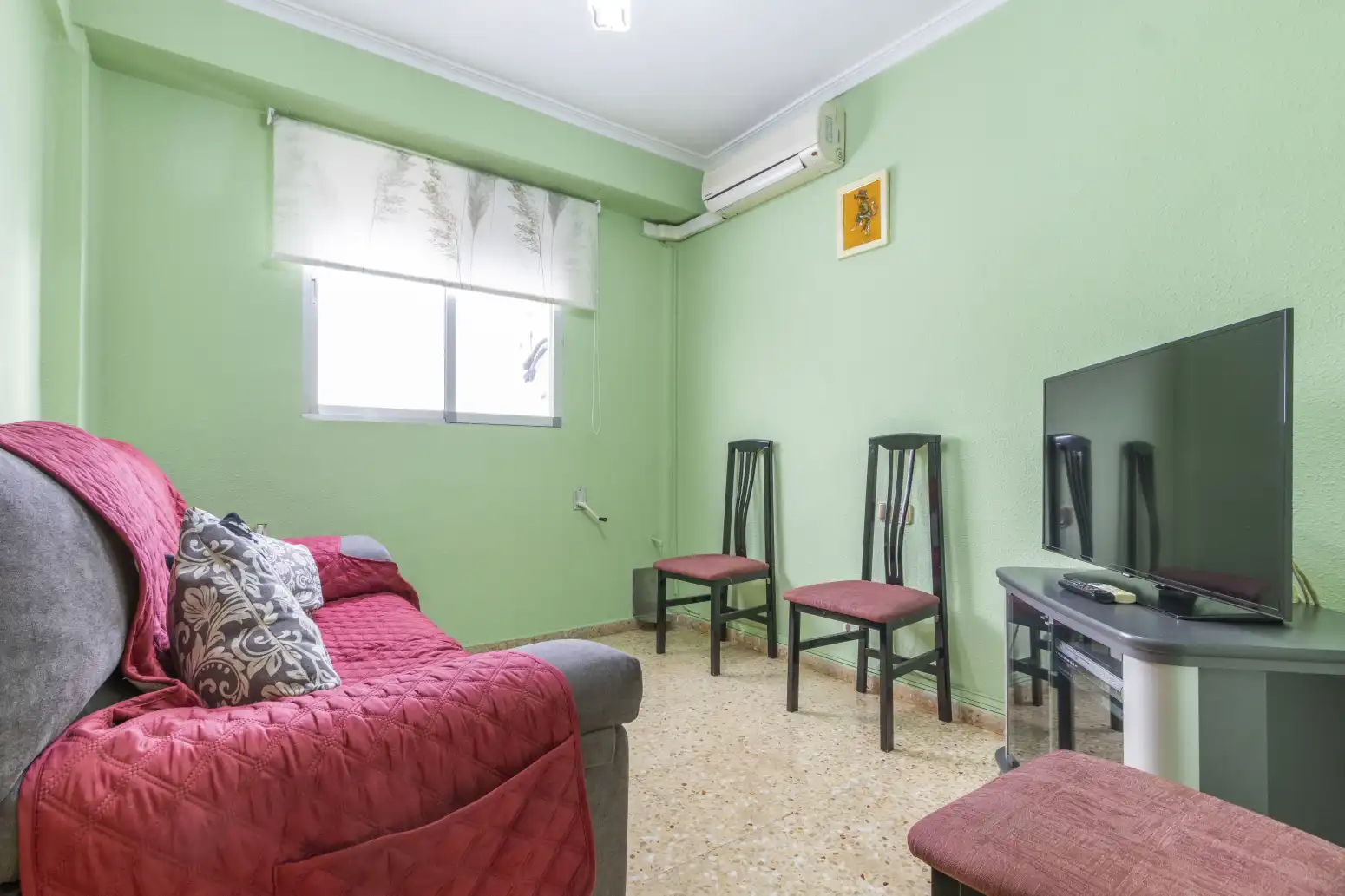 Sala de estar de Piso en venta en Almàssera con Aire acondicionado y Balcón
