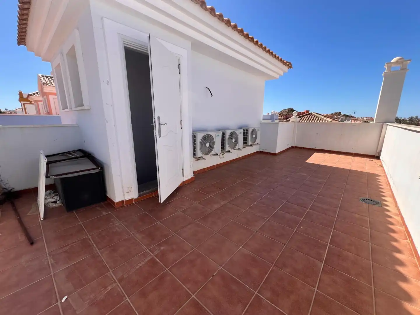 Terrace of Detached homes for sale in Pulpí  with Air Conditioner, Private garden and Terrace