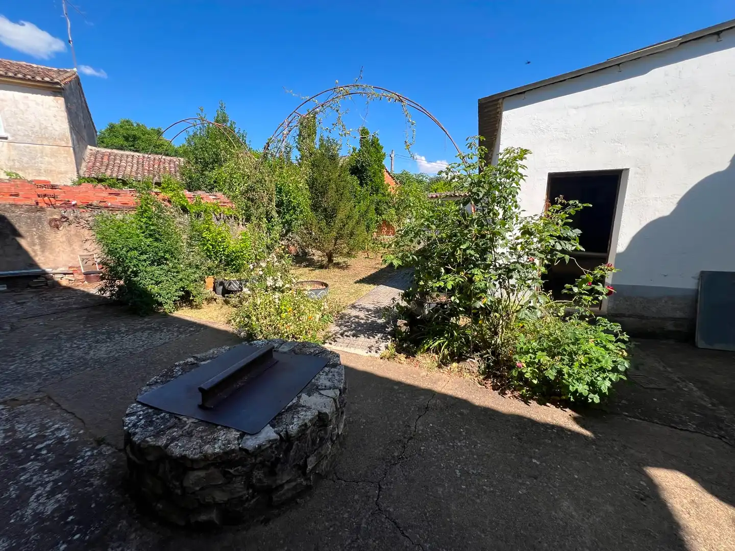 Jardí de Casa o xalet en venda en Olmos de Ojeda amb Calefacció, Jardí privat i Terrassa