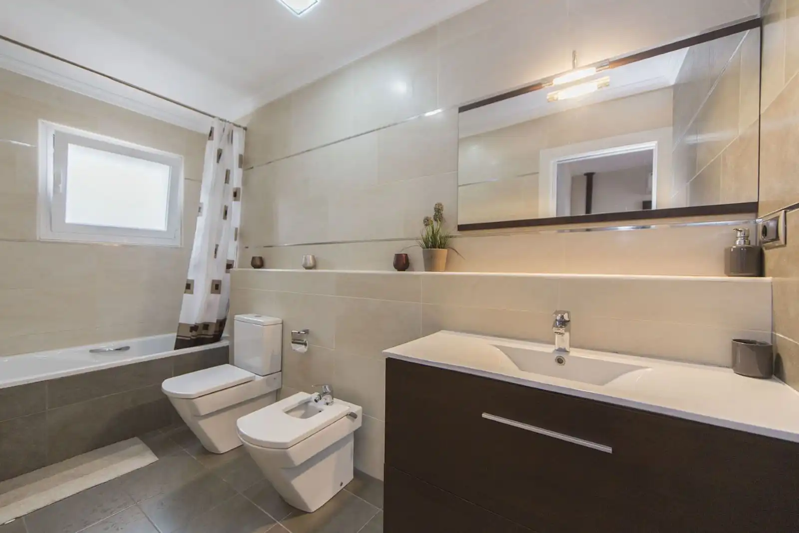 Bathroom of Houses for sale in Calpe / Calp  with Air Conditioner, Heating and Private garden