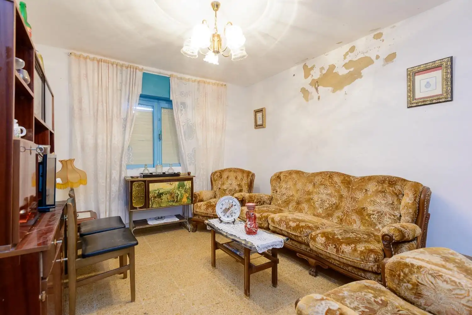 Wohnzimmer von Country house zum Verkauf in Cudillero mit Privatgarten