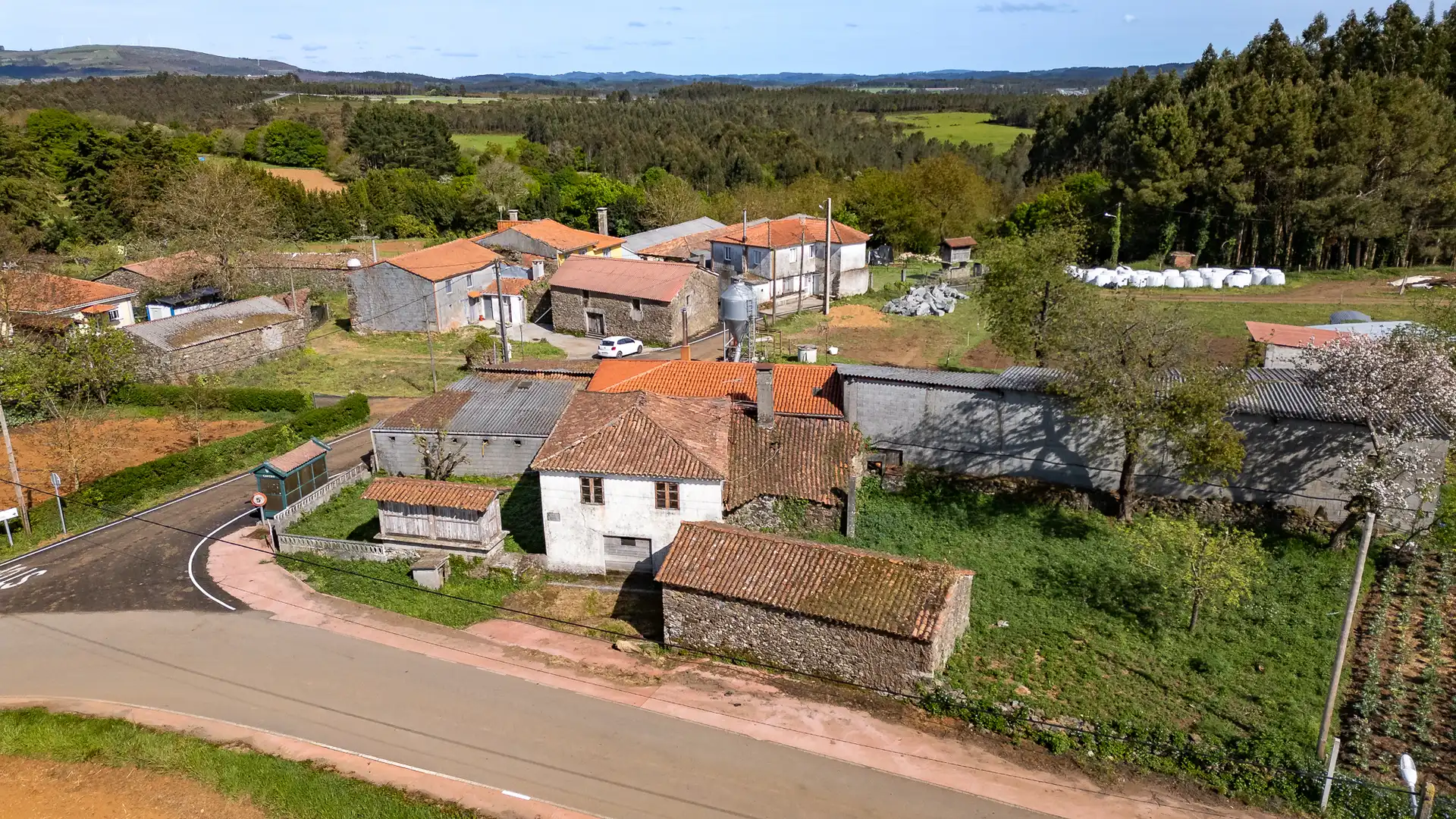 Vista exterior de Finca rústica en venta en Santiso