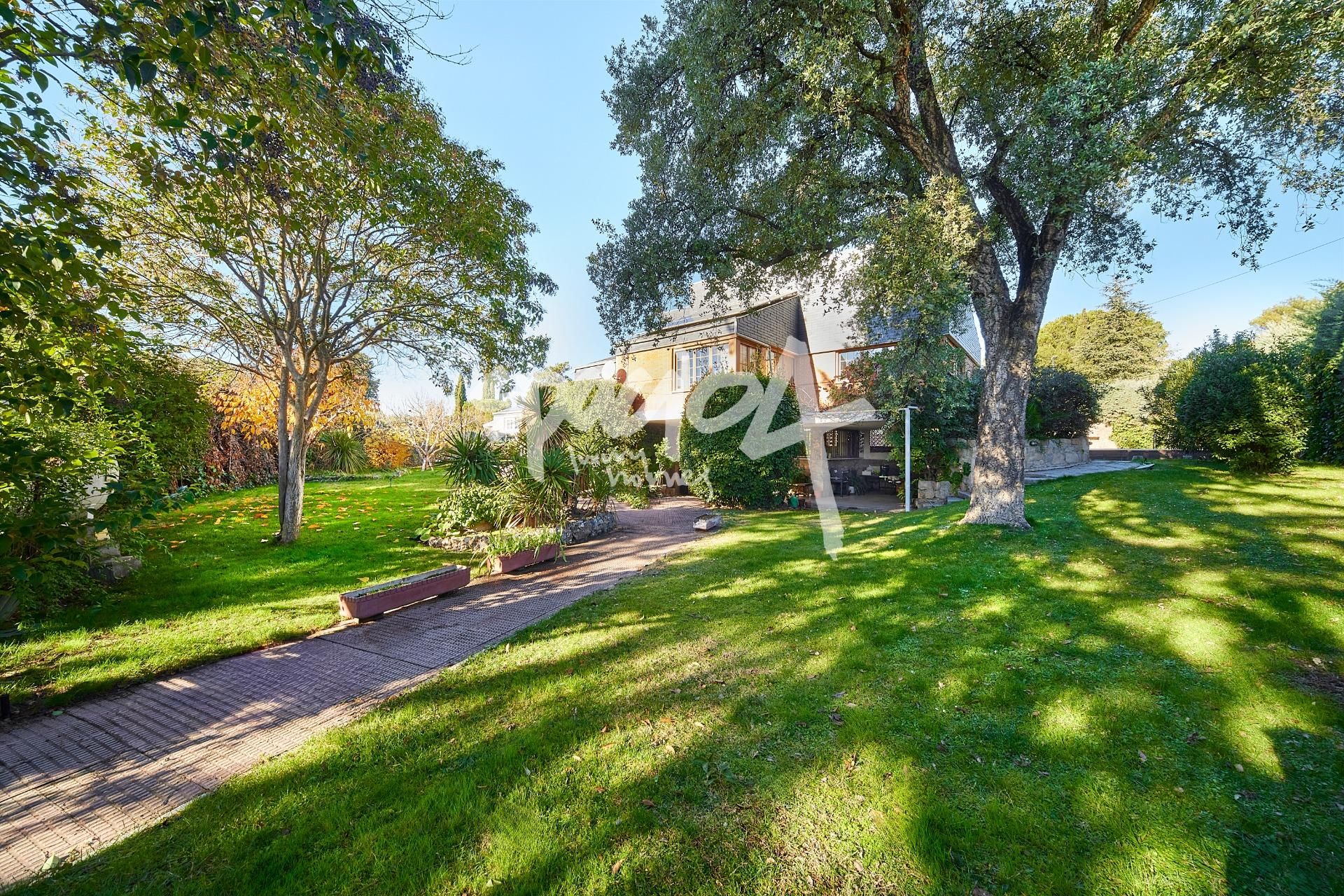 Jardí de Casa o xalet en venda en Las Rozas de Madrid amb Aire condicionat, Calefacció i Jardí privat