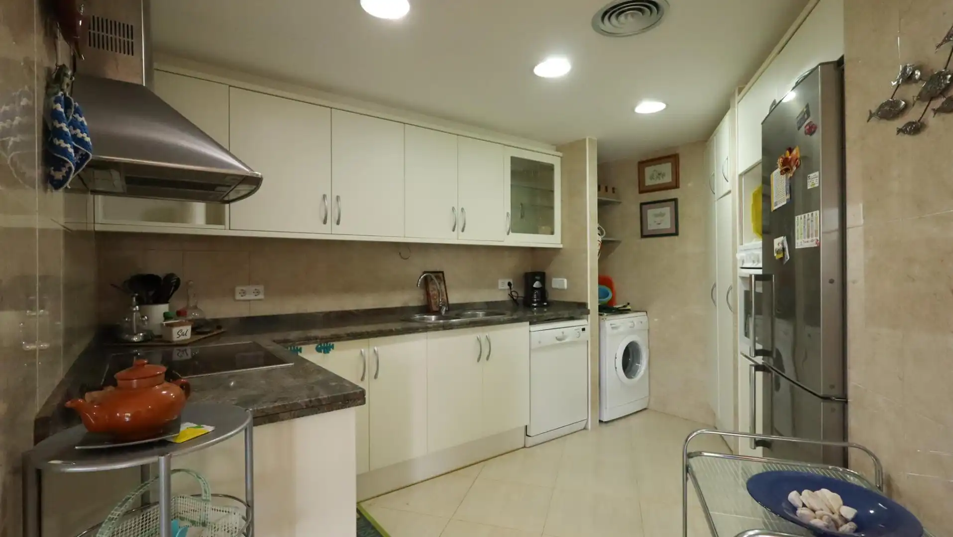 Kitchen of Flat for sale in Llançà  with Heating, Terrace and Furnished