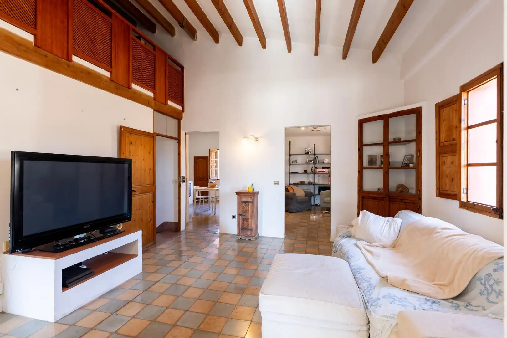 Sala de estar de Casa o chalet en venta en Andratx con Aire acondicionado, Calefacción y Jardín privado