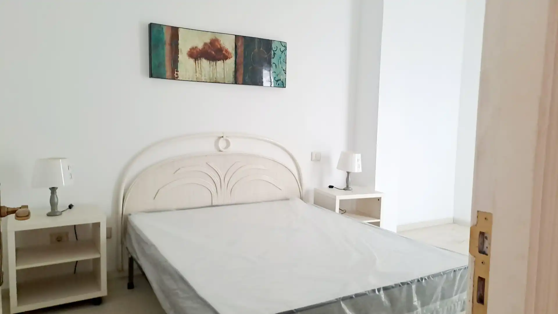 Bedroom of Apartments for rent in Las Palmas de Gran Canaria  with Furnished, Washing machine and Microwave