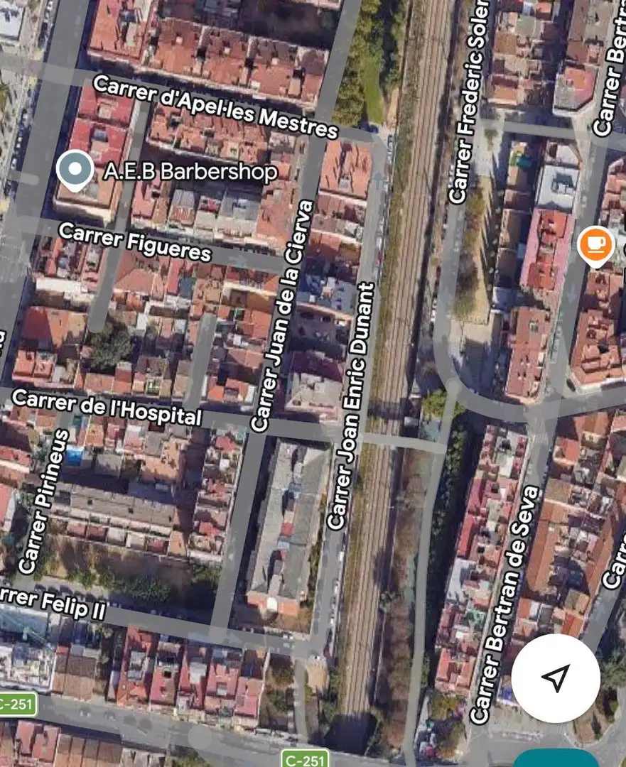 Vista exterior de Residencial en venda en Granollers