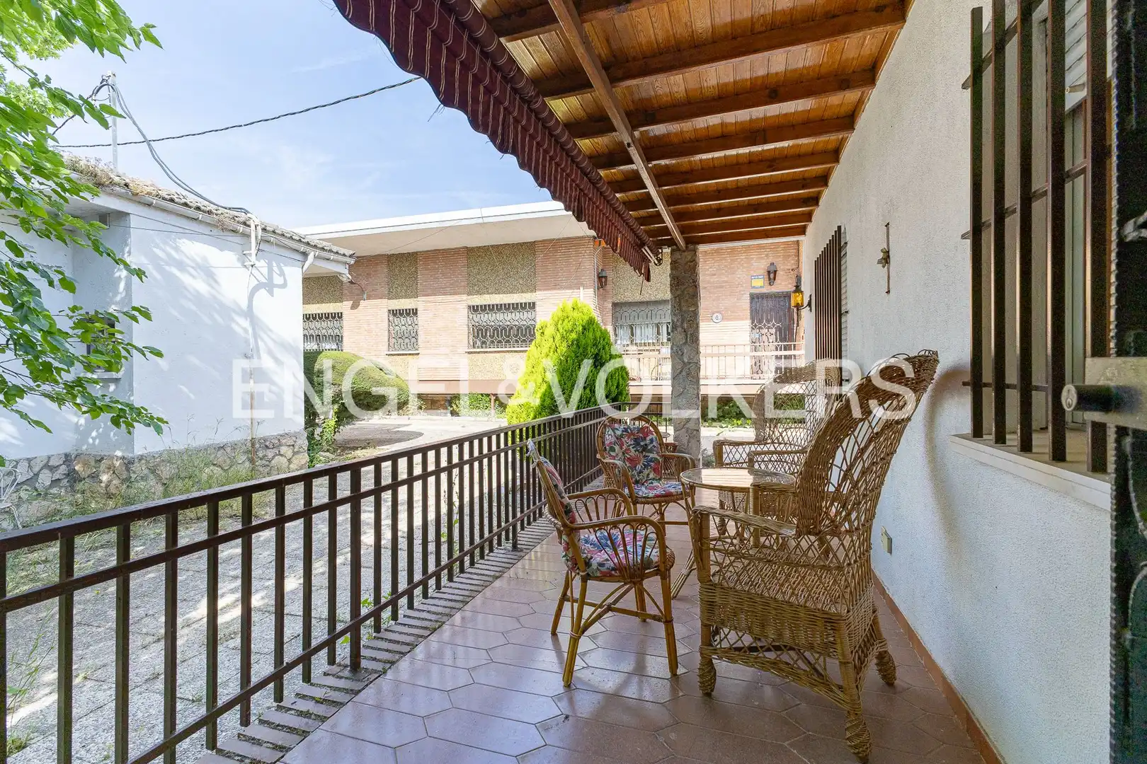 Terraza de Casa o chalet en venta en Madrid con Aire acondicionado, Calefacción y Jardín privado