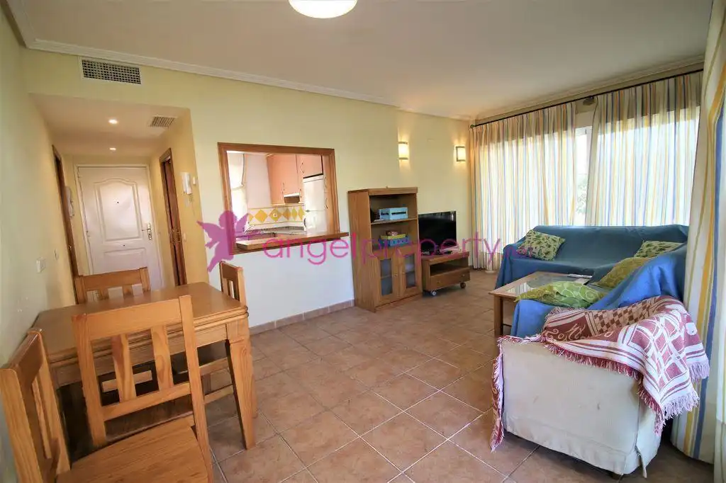 Living room of Apartments for rent in Vera  with Air Conditioner, Terrace and Swimming Pool