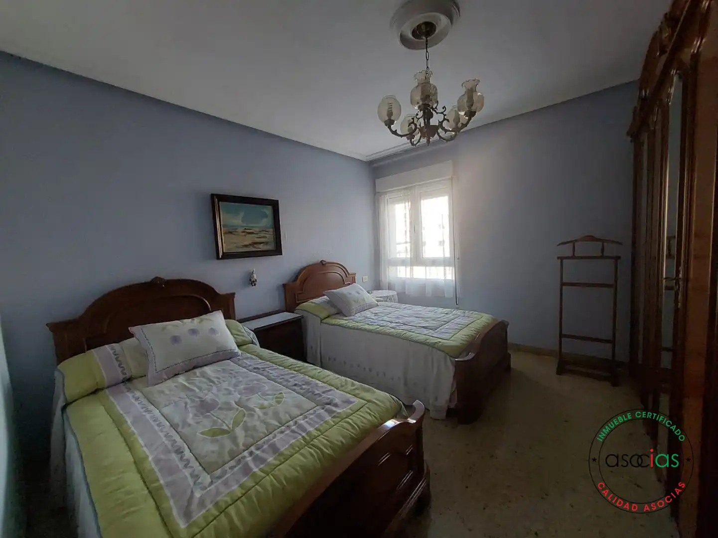 Bedroom of Flat for sale in Gijón   with Heating, Private garden and Storage room