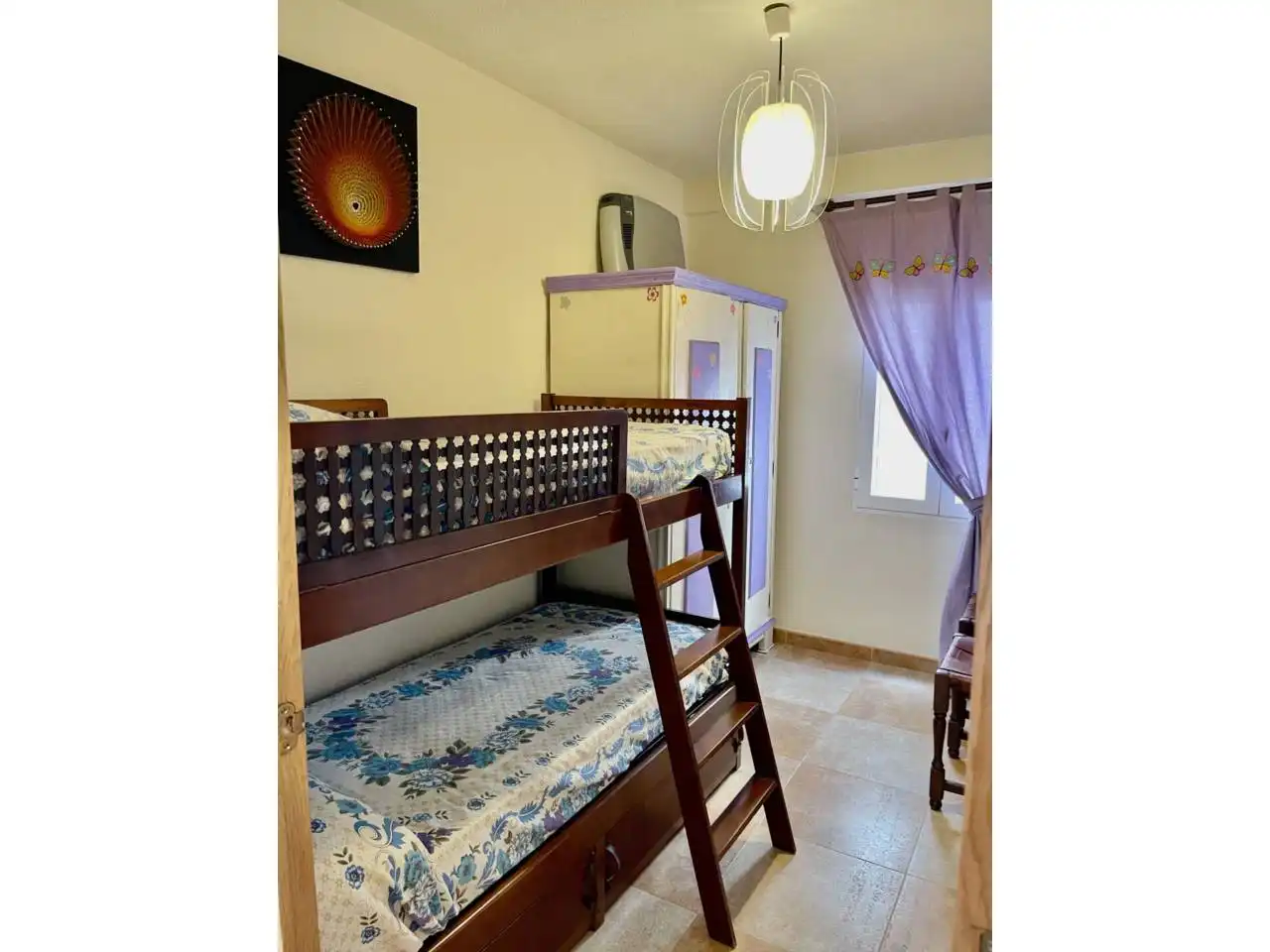 Bedroom of Flat for rent in El Campello  with Terrace, Furnished and Community pool