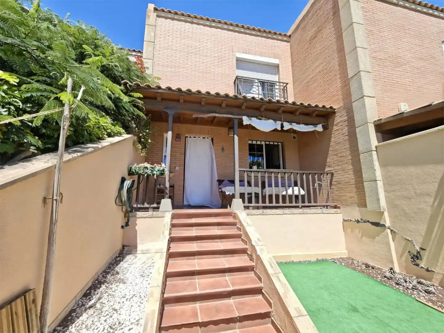 Vista exterior de Casa o chalet en venta en El Rosario con Jardín privado, Trastero y Piscina