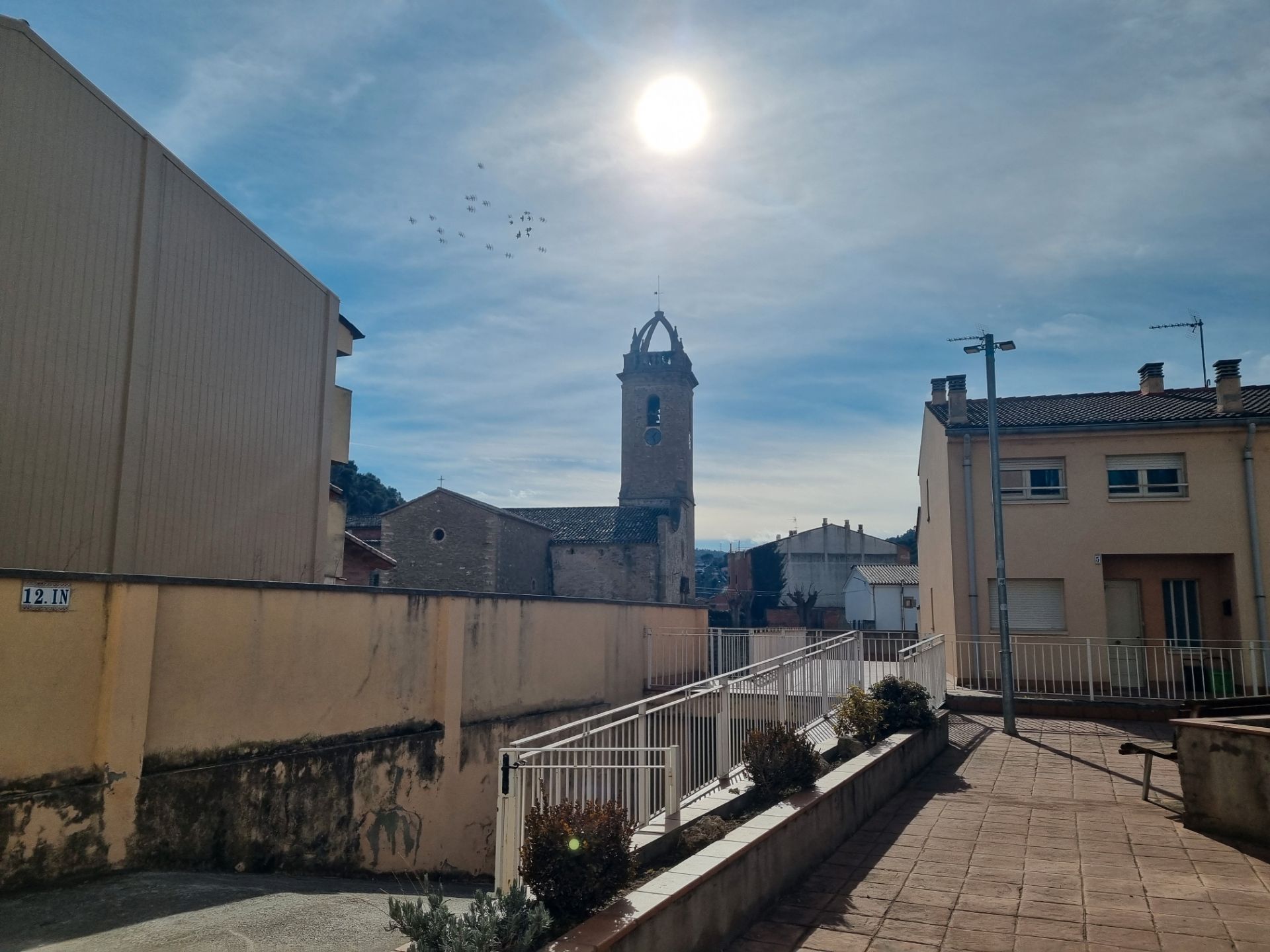 Vista exterior de Casa adosada en venta en Monistrol de Calders con Jardín privado, Terraza y Balcón