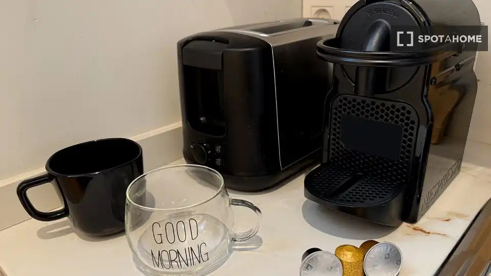 Cocina de Piso de alquiler en Madrid con Aire acondicionado, Calefacción y Amueblado