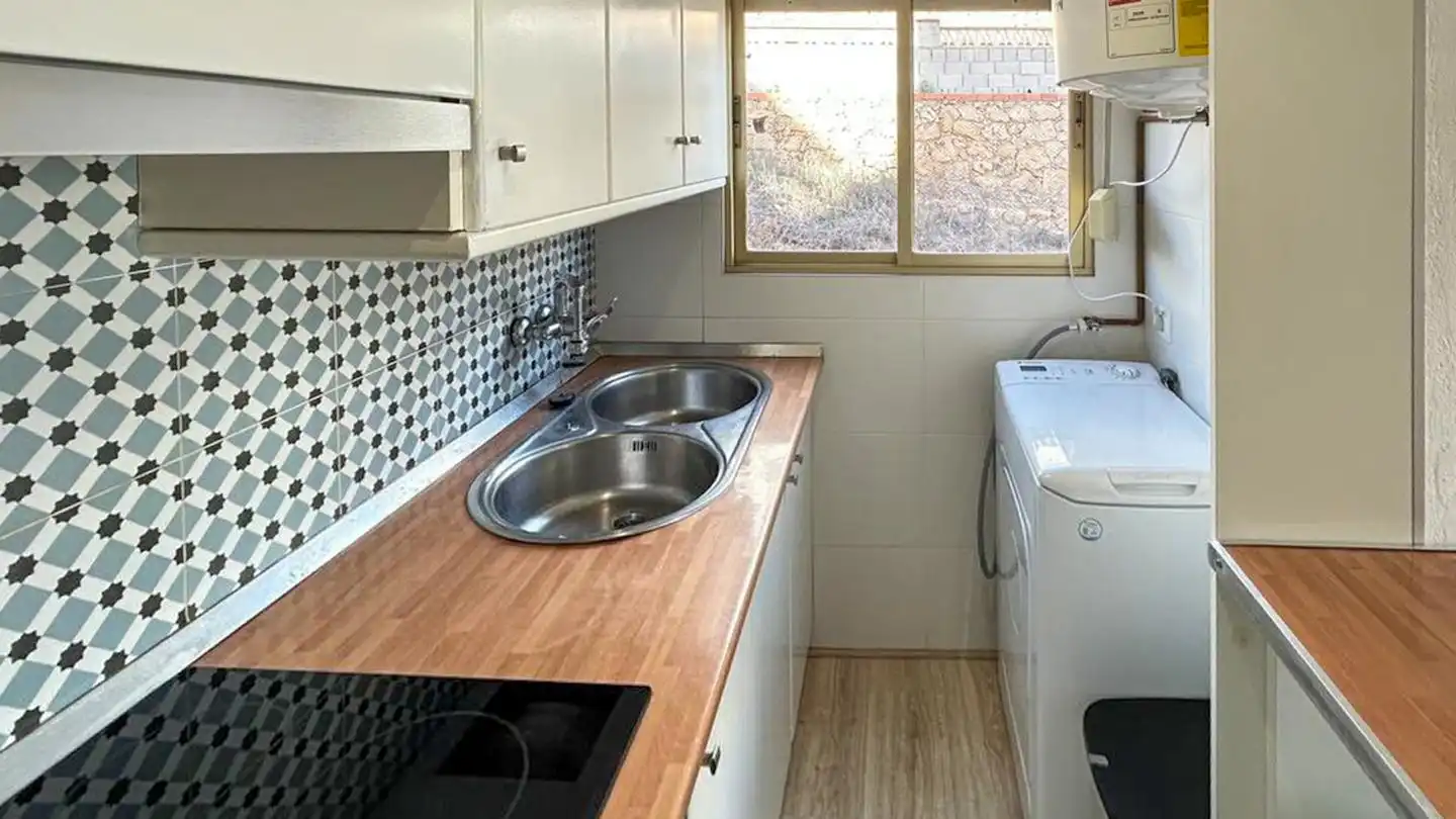 Kitchen of Flat for sale in Santa Pola  with Terrace and Furnished