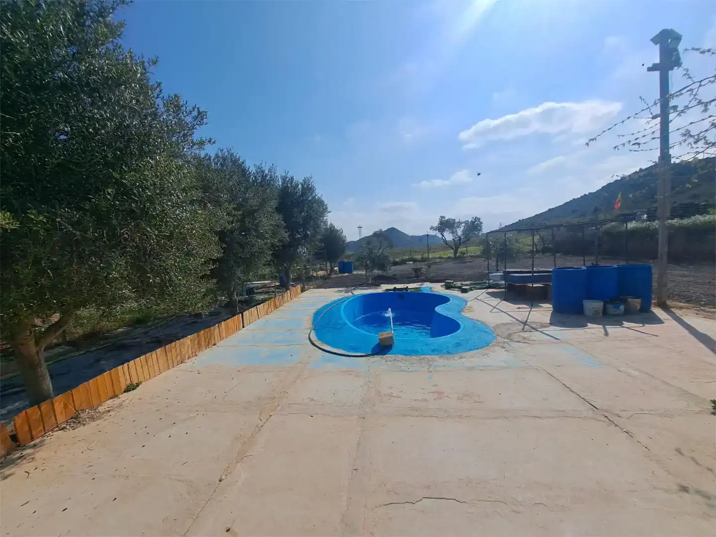 Swimming pool of Flat for sale in Calanda  with Air Conditioner, Private garden and Parquet flooring