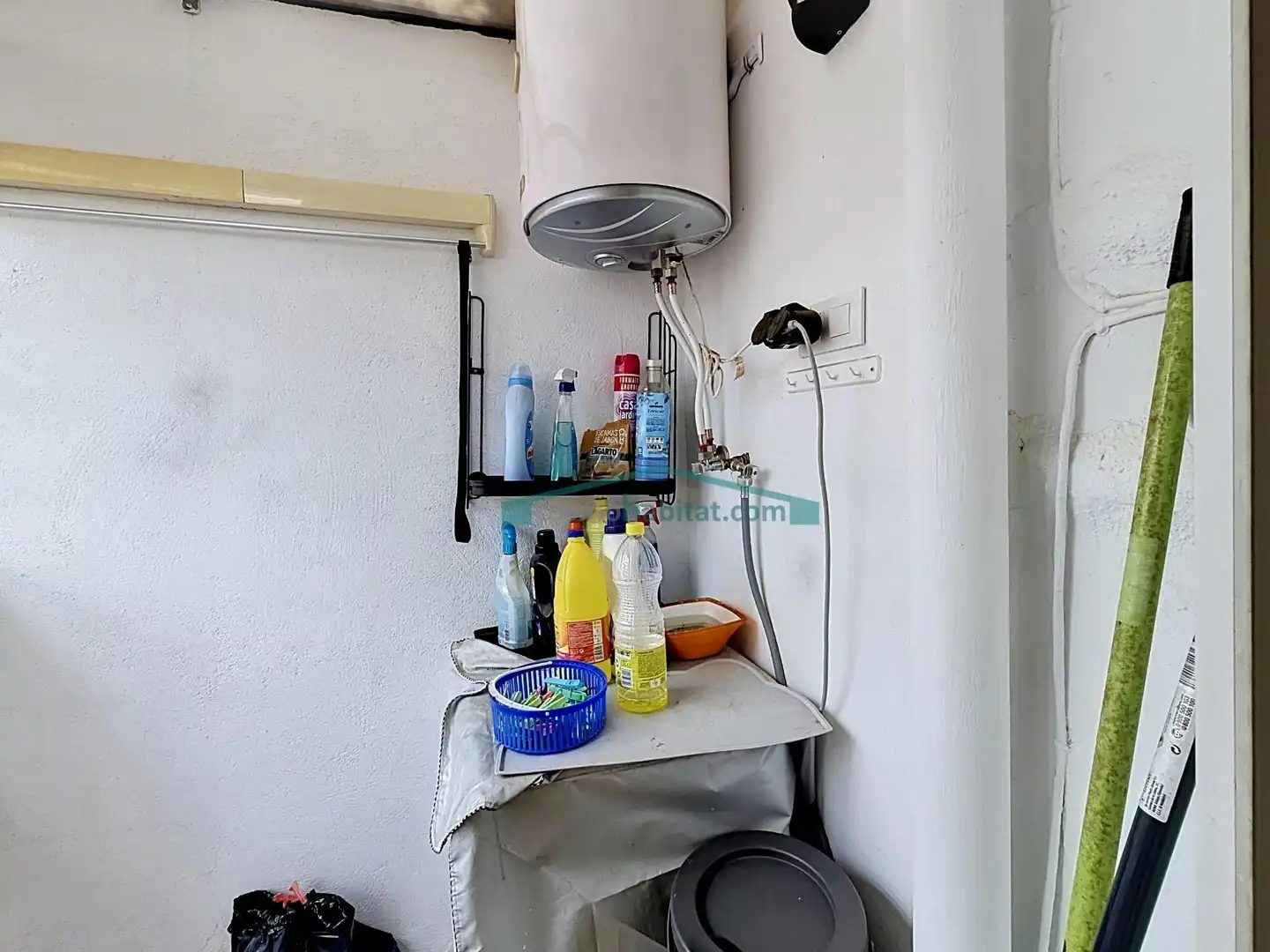 Balcony of Flat for rent in Valencia  with Heating
