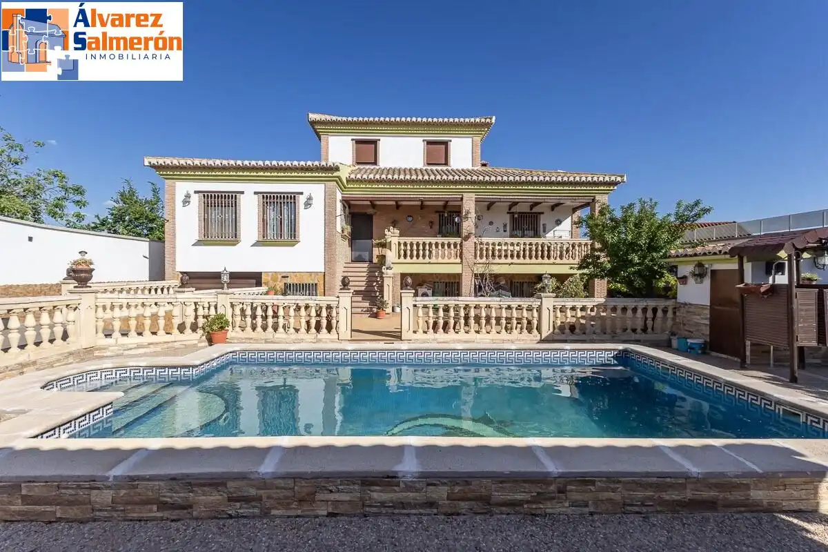 Exterior view of Houses for sale in Albolote  with Air Conditioner, Heating and Private garden