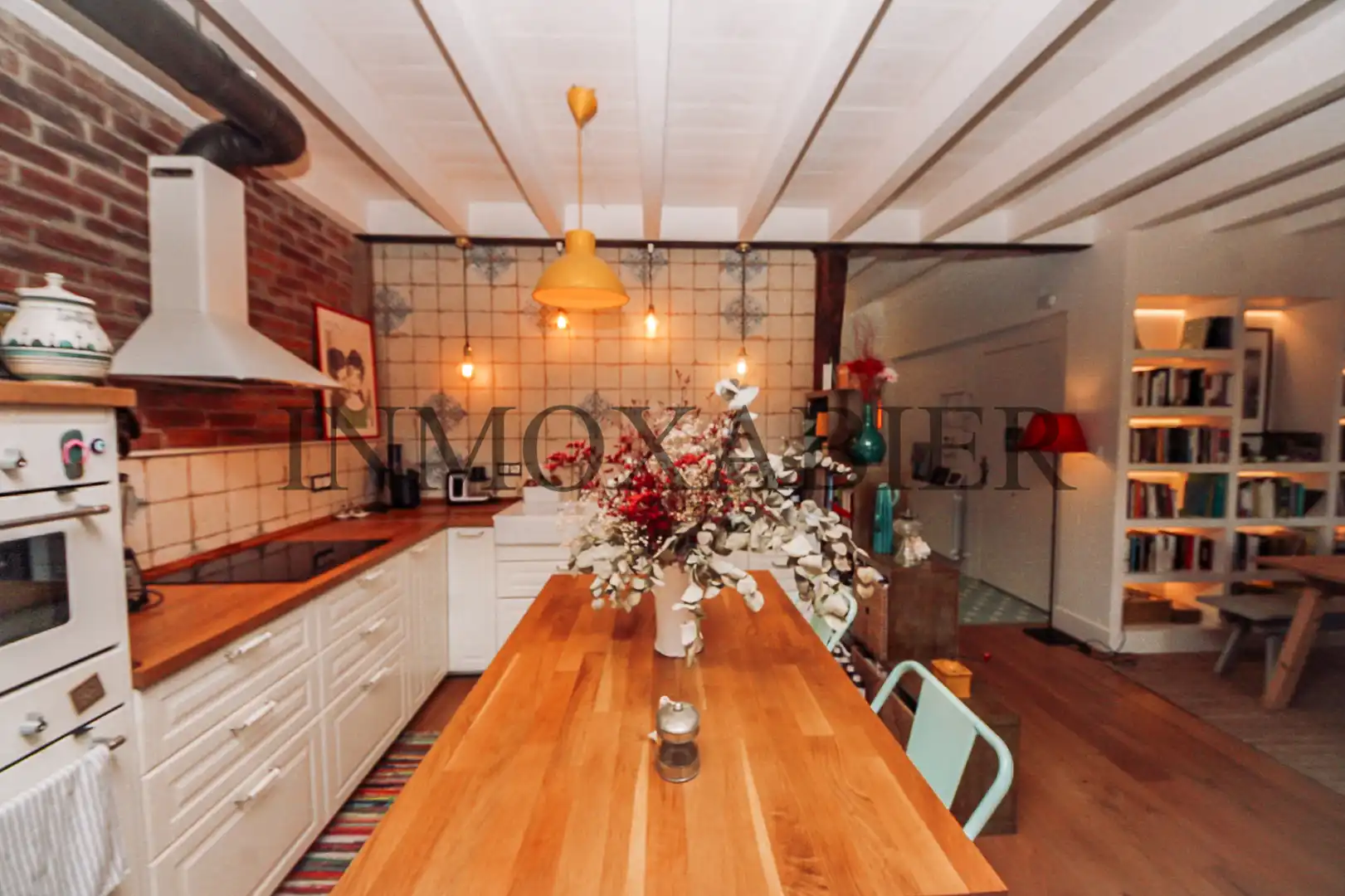 Cocina de Dúplex en venta en Bilbao  con Calefacción, Amueblado y Horno