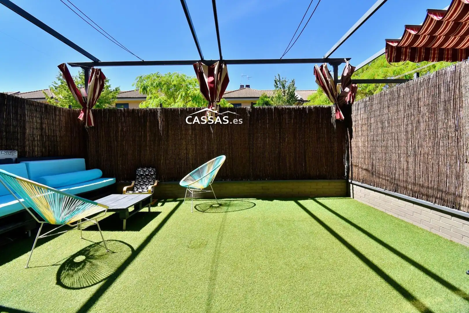 Terraza de Planta baja en venta en Torrejón de Ardoz con Aire acondicionado, Calefacción y Jardín privado