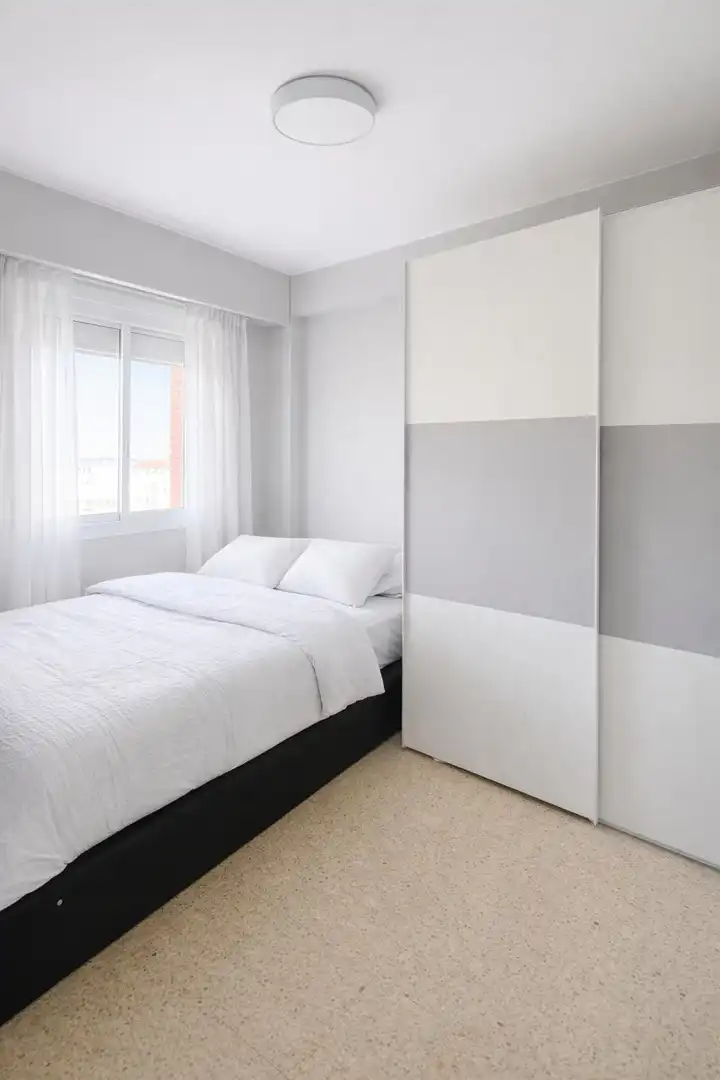 Schlafzimmer von Wohnung zum Verkauf in Barcelona mit Heizung